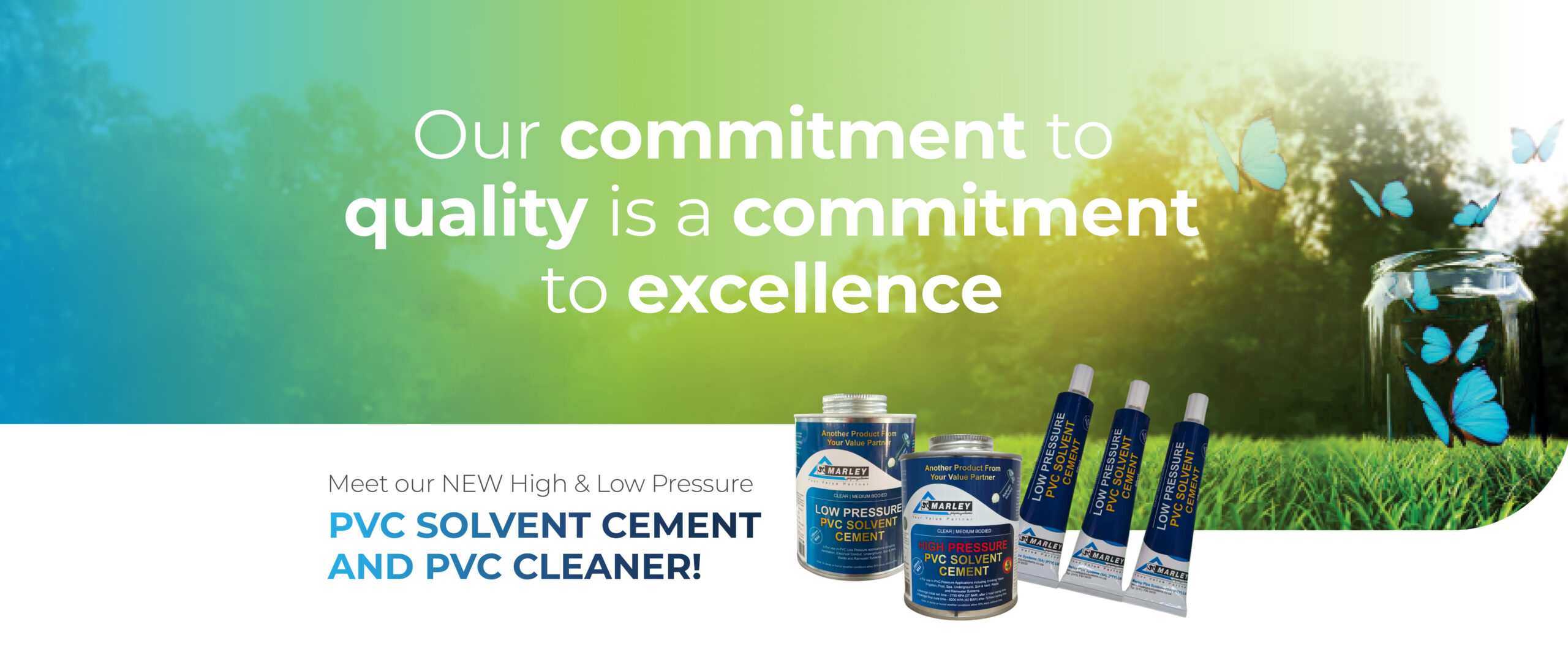 January PVC Solvent amd PVC Cleaner range
